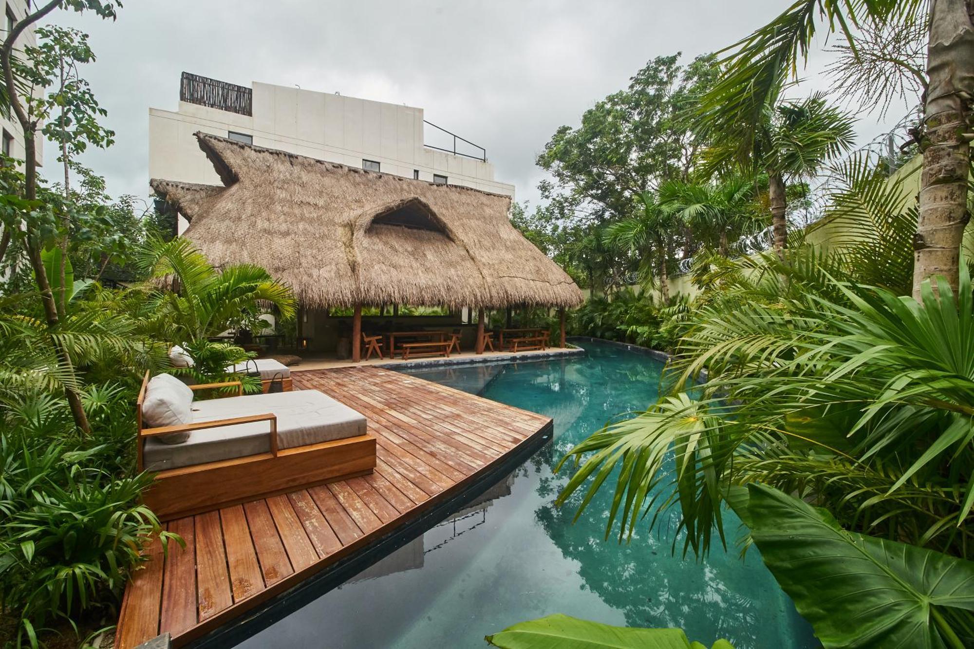 Dhalia - Private Roof With Pool & Beach Club Access Tulum Eksteriør bilde