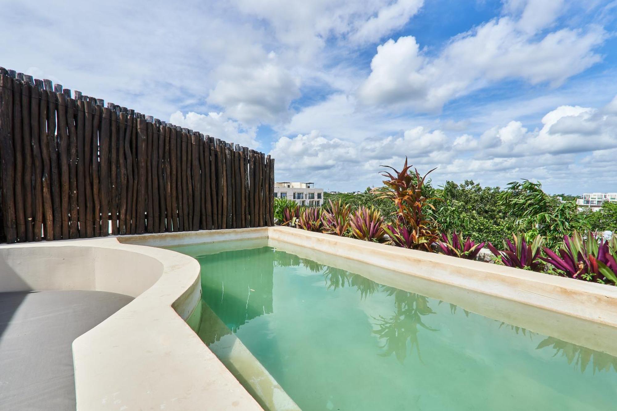 Dhalia - Private Roof With Pool & Beach Club Access Tulum Eksteriør bilde